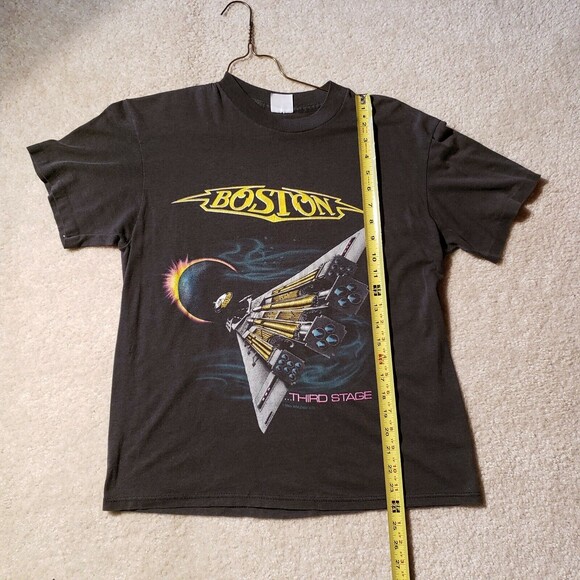 Vintage 1987 Boston Concert T Shirt - 1987 Tour - Buffalo, NY Single Stitch - Picture 5 of 9